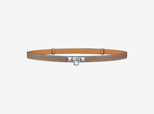 Slim Braided Elastic Stretch Belt