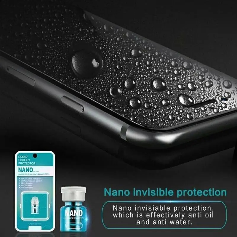 Nano liquid screen guide