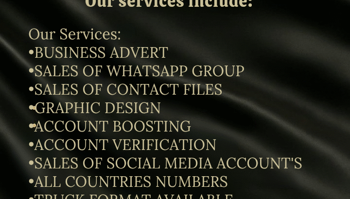 ❀Our services❀